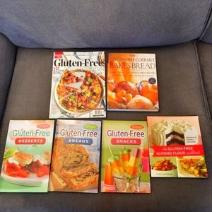 Gluten Free Cookbook lot